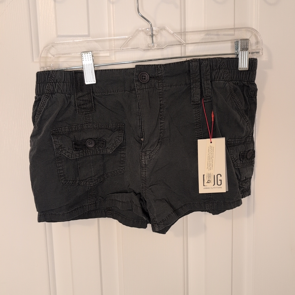 BDG Dark Gray Women's Cargo Shorts